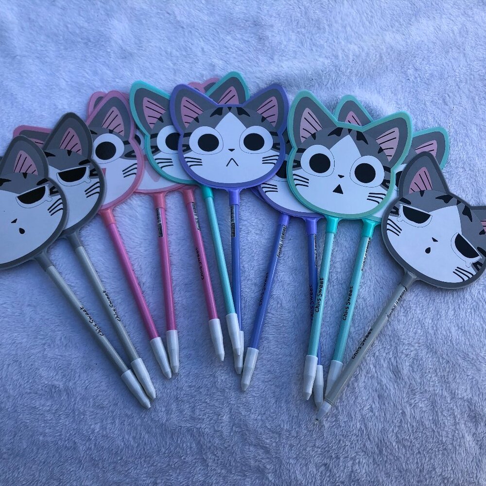 Clearance - 12 Pack of assorted Cat Pens